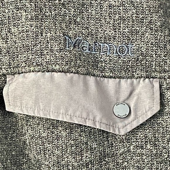 Men's Marmot Poacher Pile Full Zip Wool Fleece Jacket, Charcoal Grey, Size XXL - Picture 4 of 9